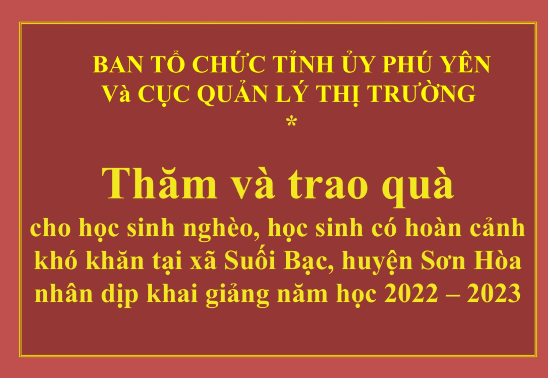 Giúp em thêm nhẹ bước đến trường